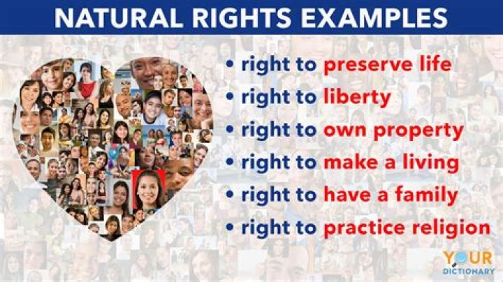 What are the 4 natural rights?