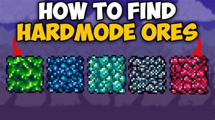 What are the 6 Hardmode ores?