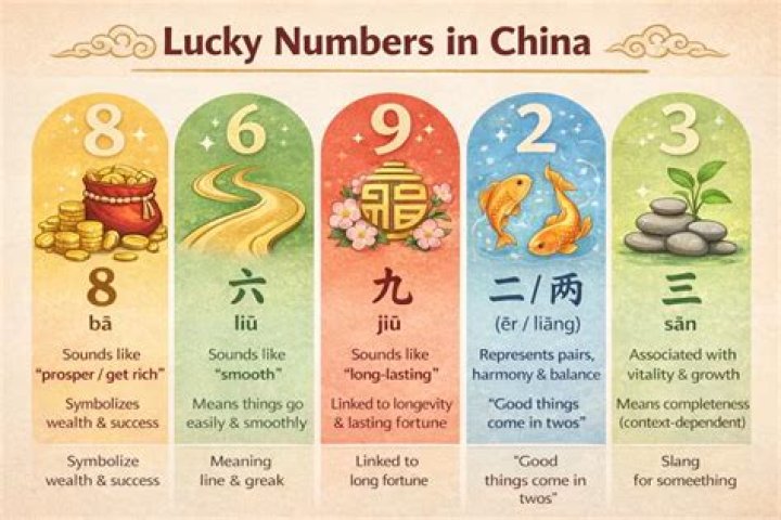 What are the 8 lucky signs?