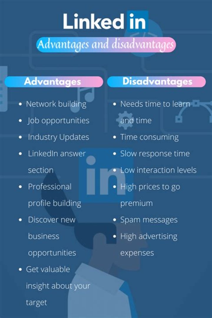 What are the disadvantages of LinkedIn?