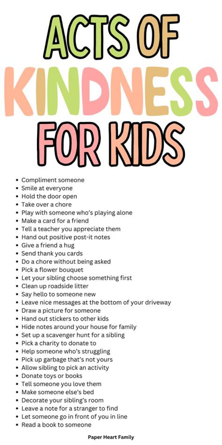 What are the qualities of kindness?