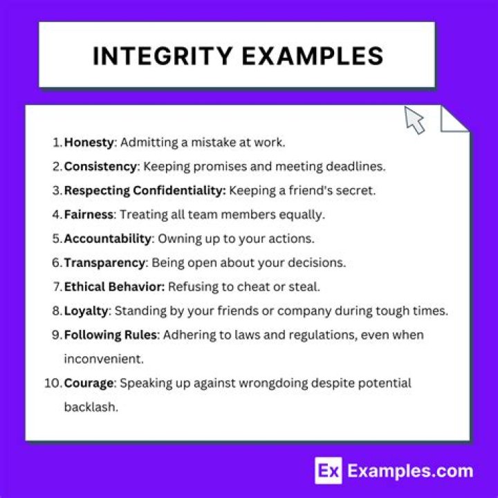 What are the types of integrity?