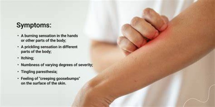 What are tingling hands a symptom of?