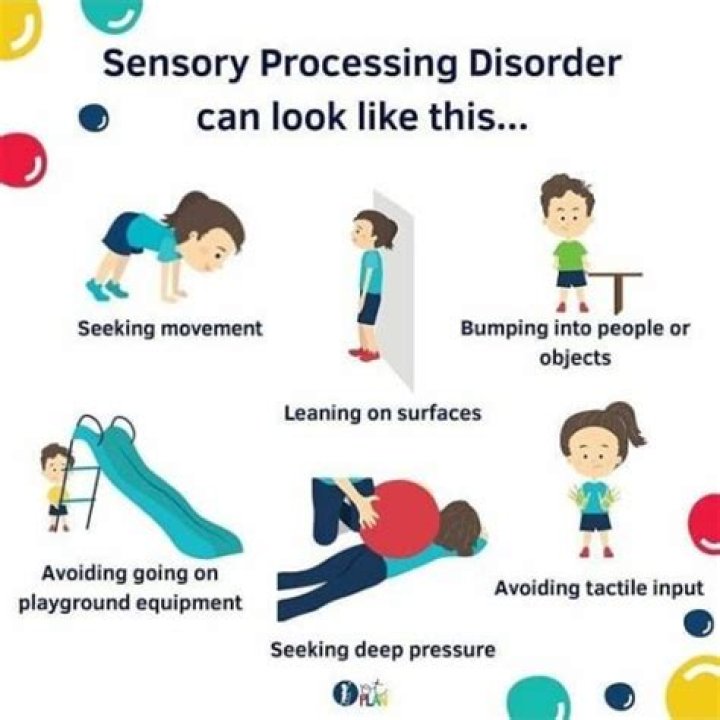 What behavior problems may develop if sensory processing disorder is not addressed properly?