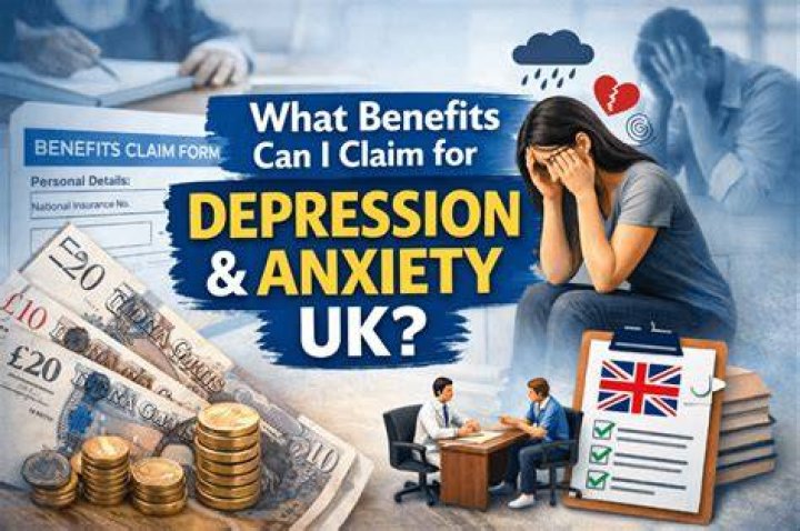 What benefits can I claim for depression?