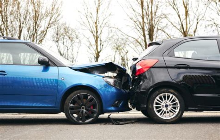 What car blew up when rear ended?