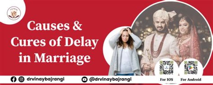 What causes delay marriage?