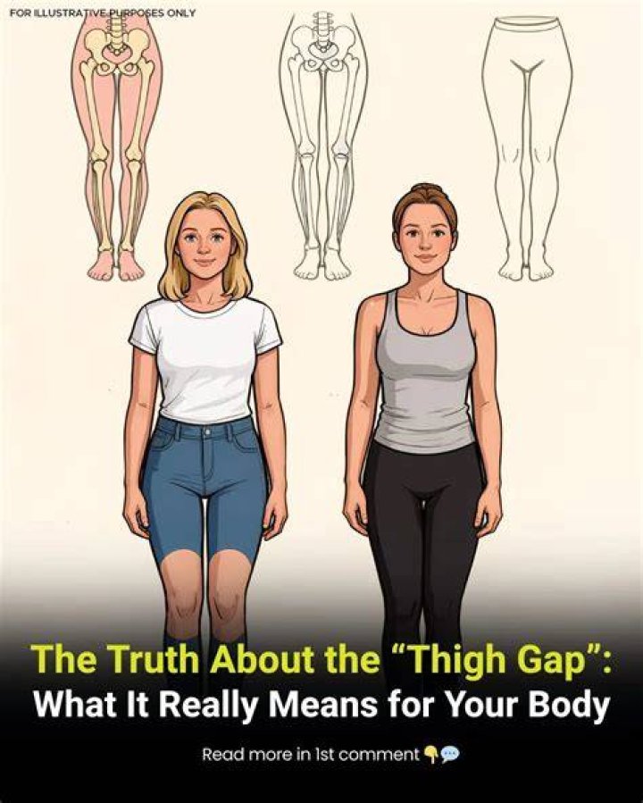 What causes thigh gaps?