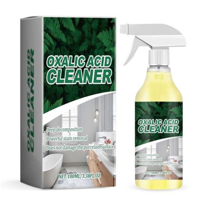 What cleaner has oxalic acid in it?