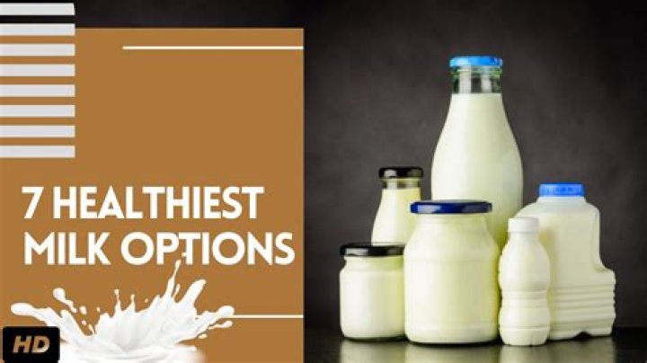 What color cap milk is the healthiest?
