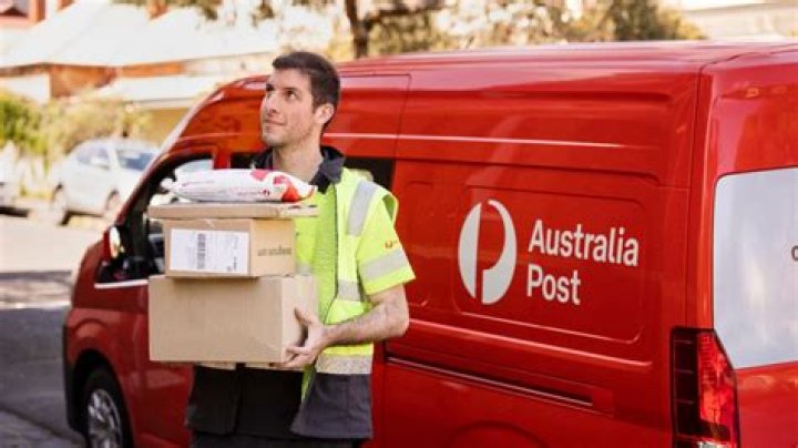 What courier does Australia Post use?