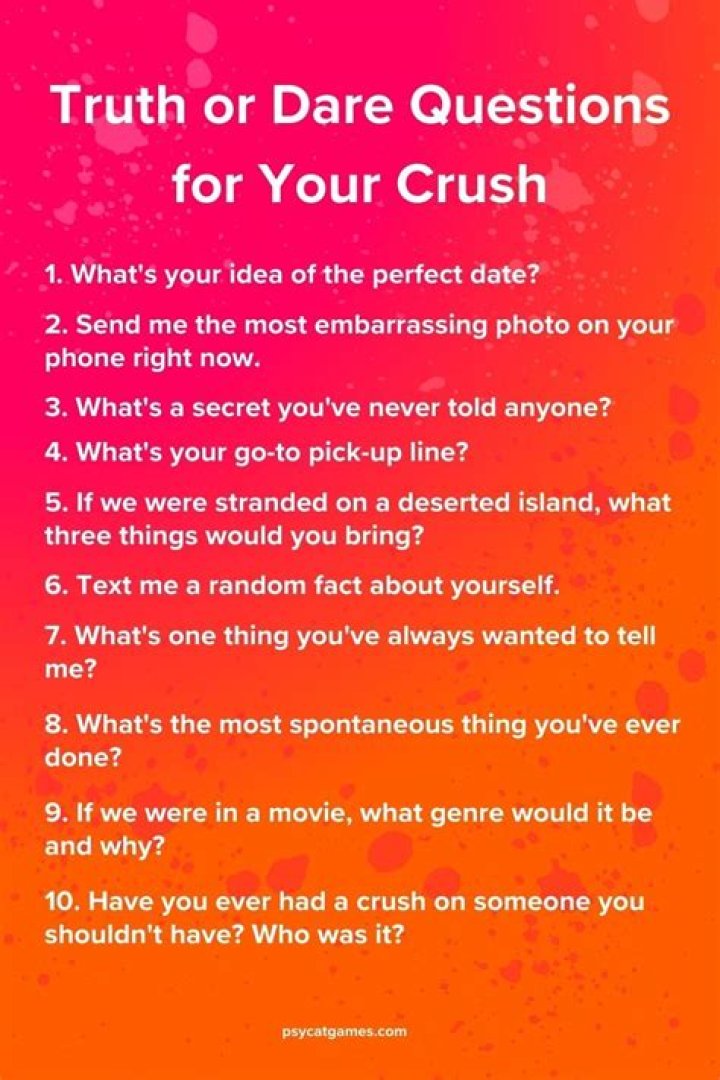 What DARE should I give to my crush?