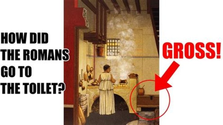 What did Romans use for toilet paper?