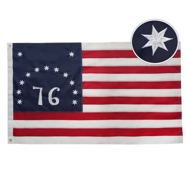 What did US flag look like in 1776?