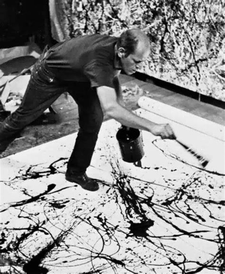 What do Jackson Pollock's paintings mean?