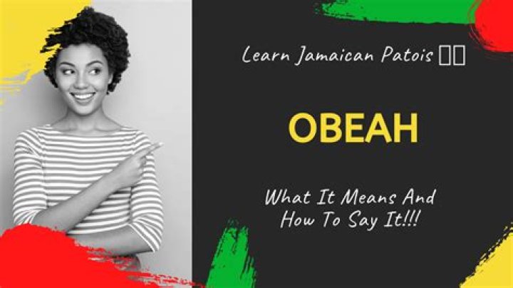 What do the word Obeah mean?
