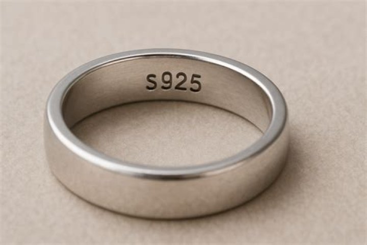 What does 25 mean on a silver ring?