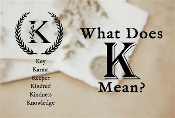 What does K lied mean?