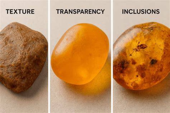 What does real amber feel like?