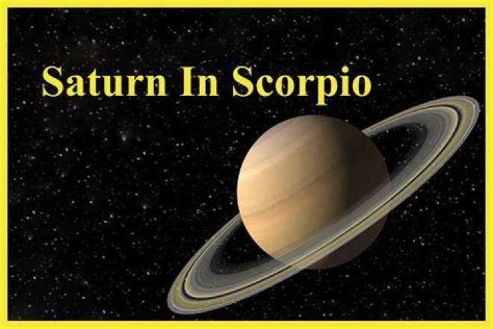 What does Saturn in Scorpio mean?