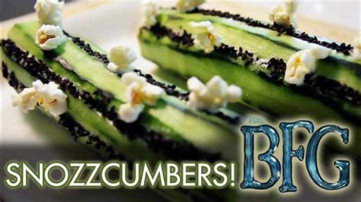 What does the BFG call cucumbers?