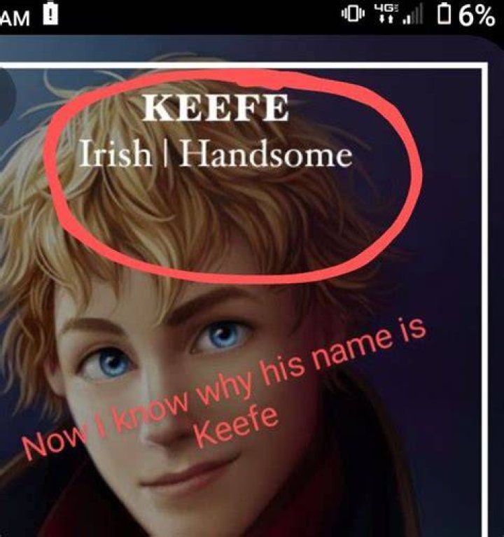 What does the name Keefe mean?