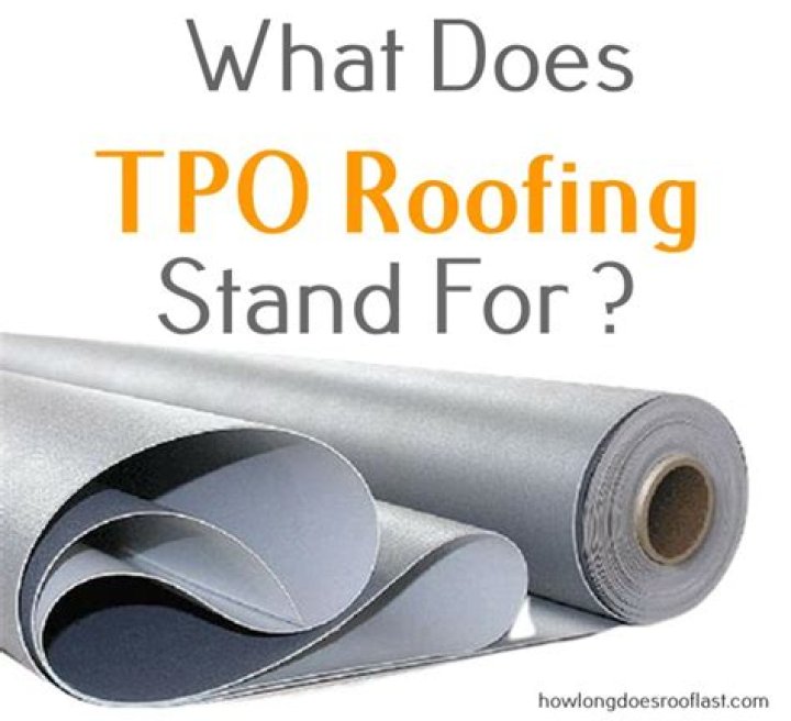 What does TPO roofing stand for?