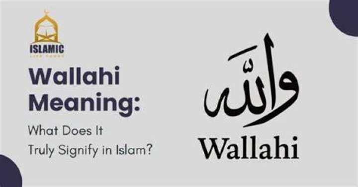 What does wallahi mean in Islam?