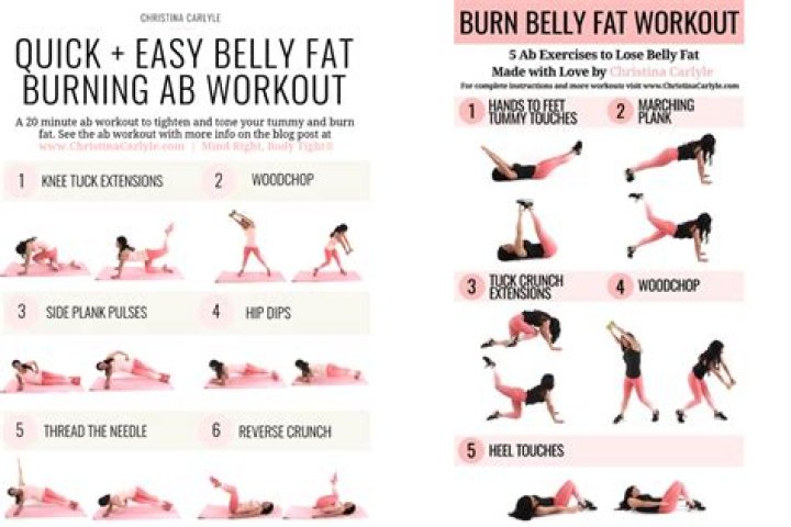 What exercises burn fat?