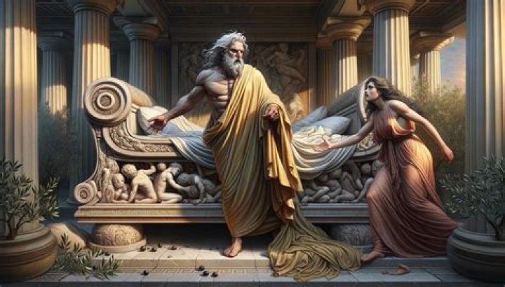 What goddess did Odysseus sleep with?