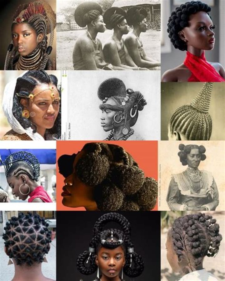 What hair type do African people have?