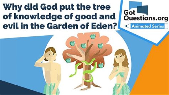 What happened to the Tree of Knowledge in the Garden of Eden?