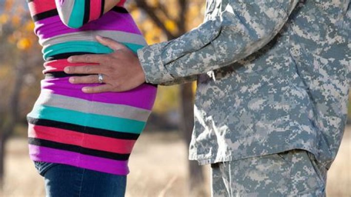 What happens if a female soldier gets pregnant?