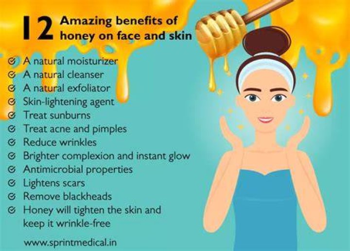 What happens if I apply honey on my face daily?