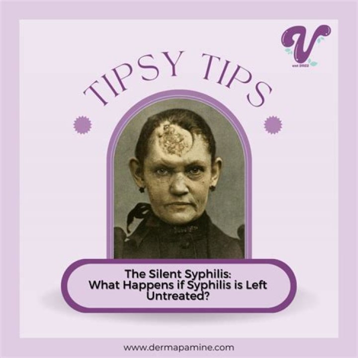 What happens if syphilis is left untreated?