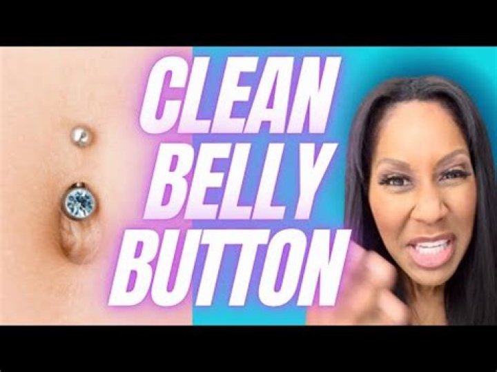 What happens if you clean your belly button?