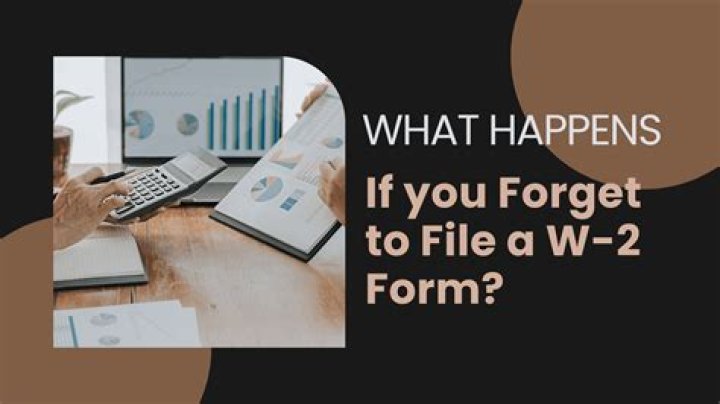 What happens if you forget to file one year?