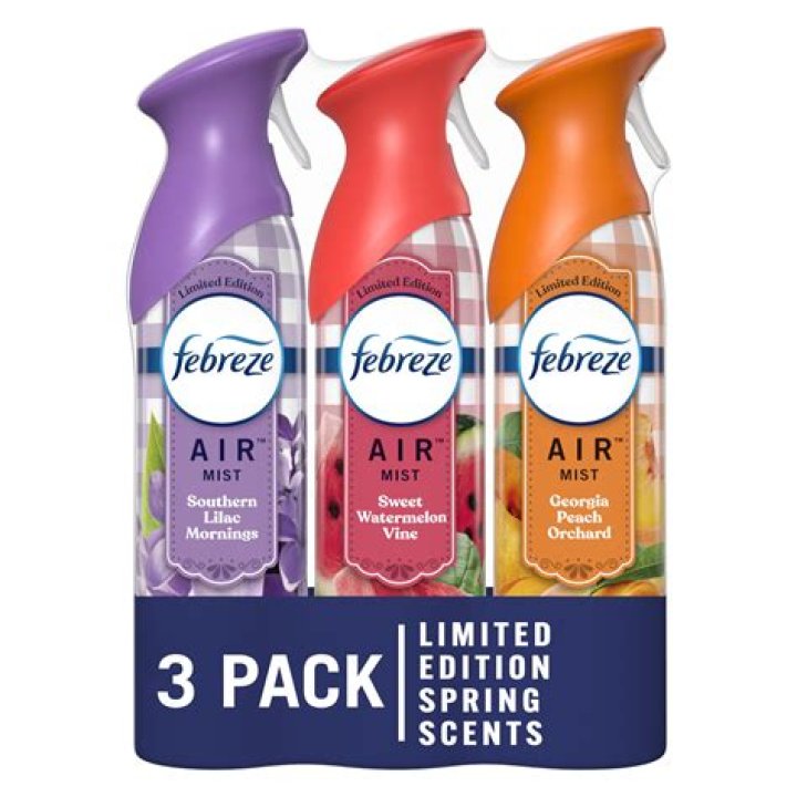 What happens if you spray air freshener in your hair?