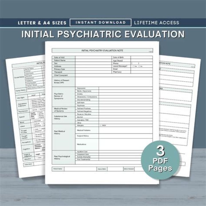 What happens in forensic psychiatric evaluation?