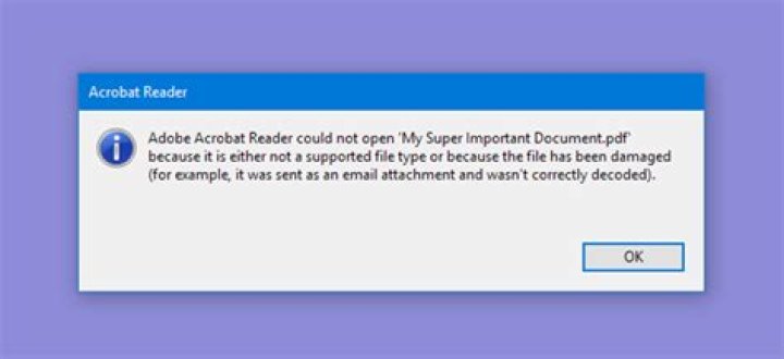 What happens when a file is corrupted?