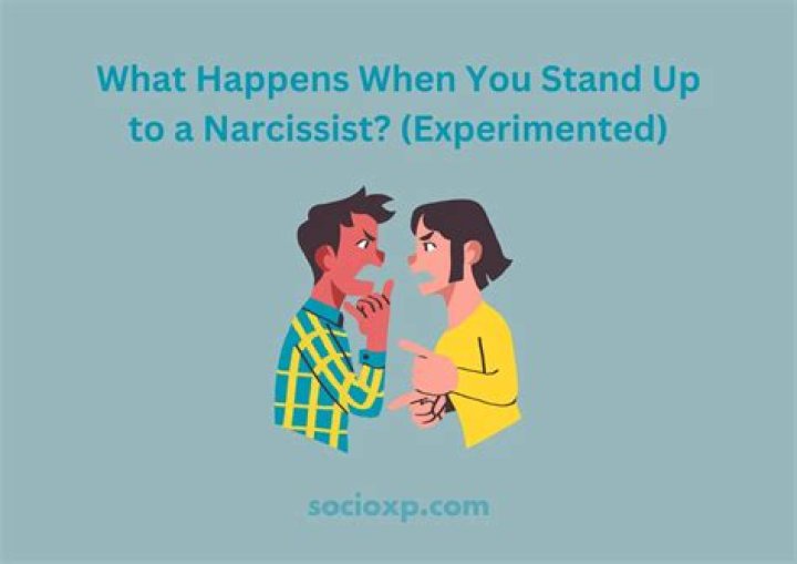 What happens when you stand up to a narcissist?