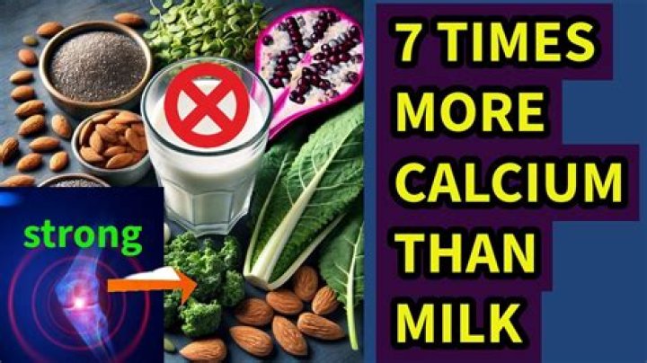 What has more calcium than milk?