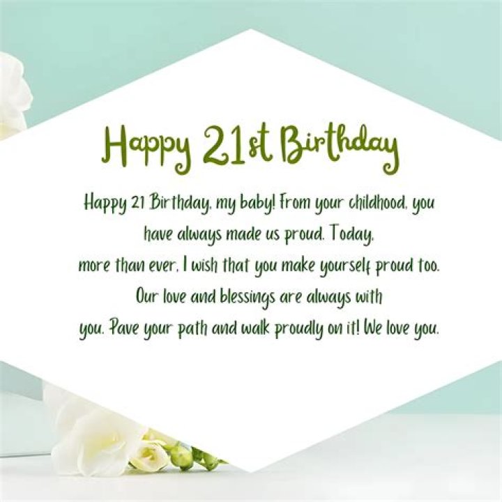 What is 21st birthday called?