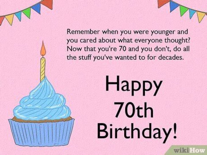 What is 70th birthday called in English?