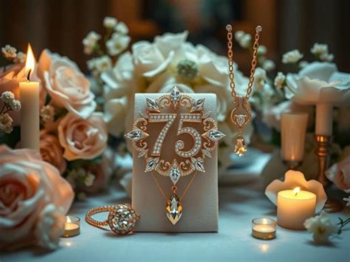 What is a 75th wedding anniversary called?