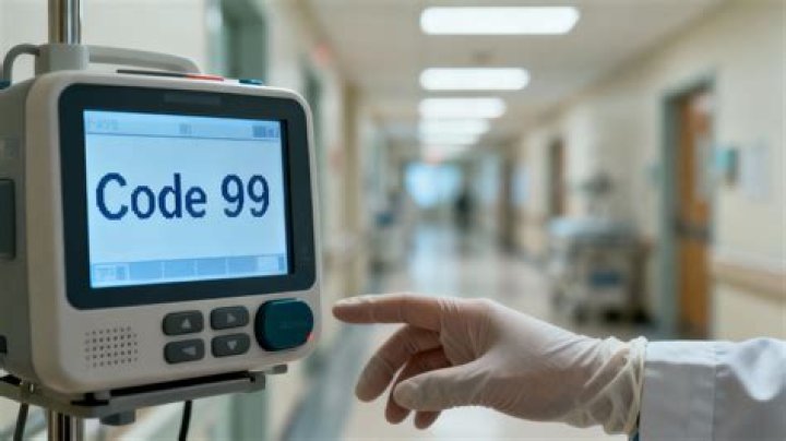 What is a code 99 in a hospital?