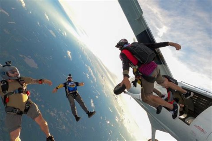 What is a HALO jump in skydiving?