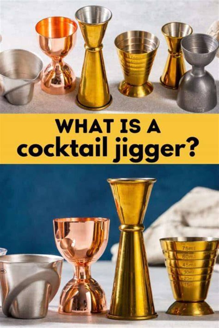 What is a jigger for?