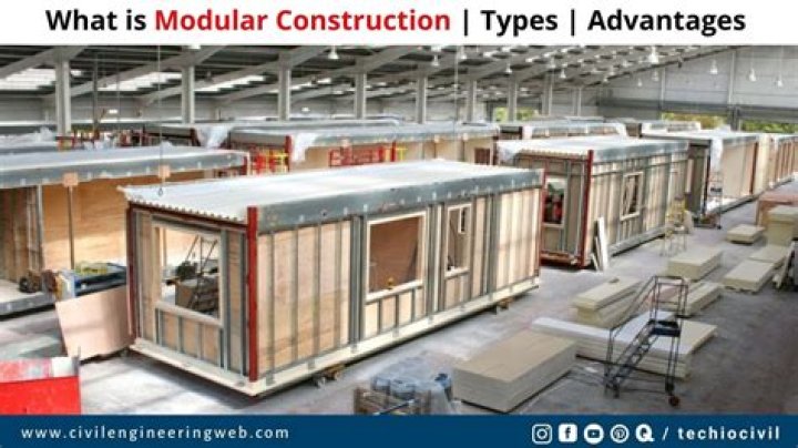 What is a major advantage of modular construction?