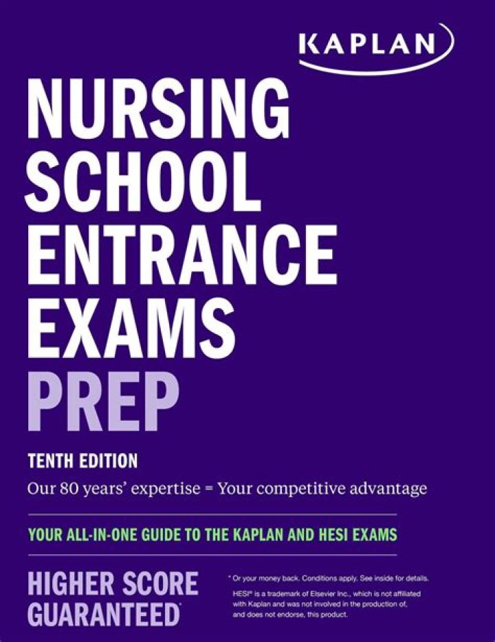 What is a passing score on the Kaplan entrance exam?